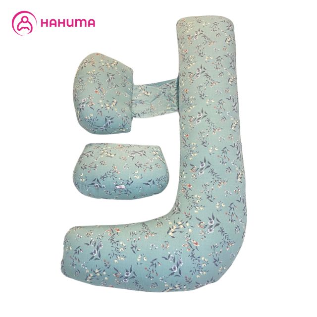 Gối ôm bà bầu chữ F Hahuma